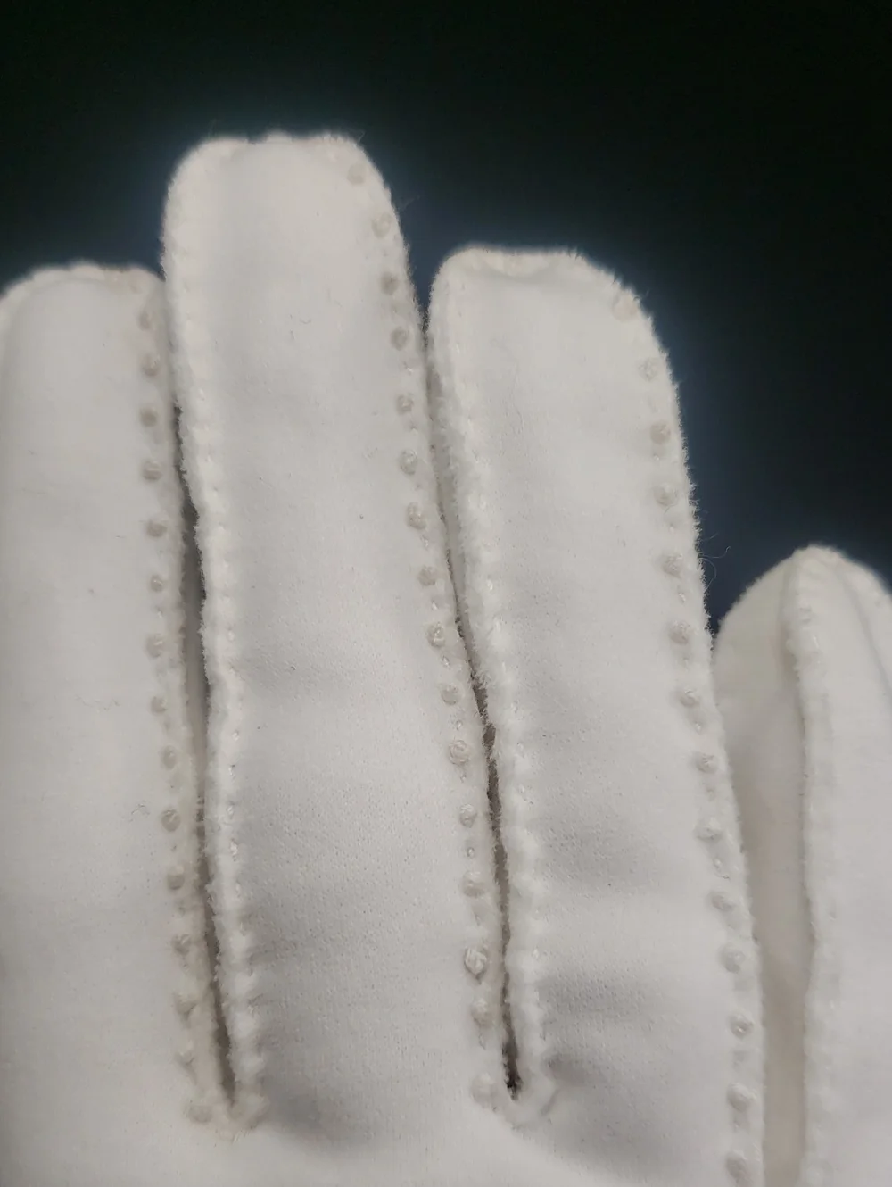 Van Raalte Vintage Classic Women's French Knot Ivory Dress Gloves